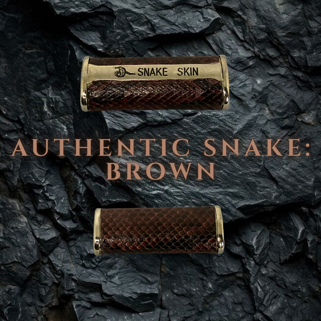 Sovereign Series | Genuine Python & Snake Skin Lighter Sleeve