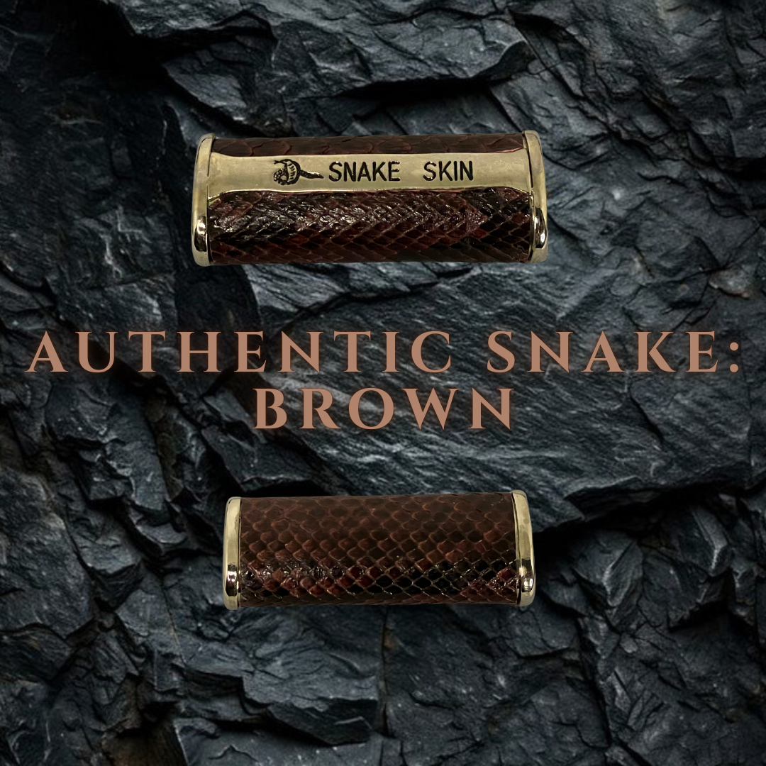 Sovereign Series | Genuine Python & Snake Skin Lighter Sleeve