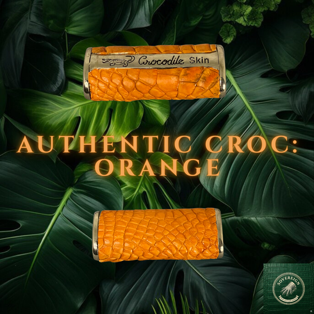 Sovereign Series | Authentic Crocodile Skin Lighter Sleeve