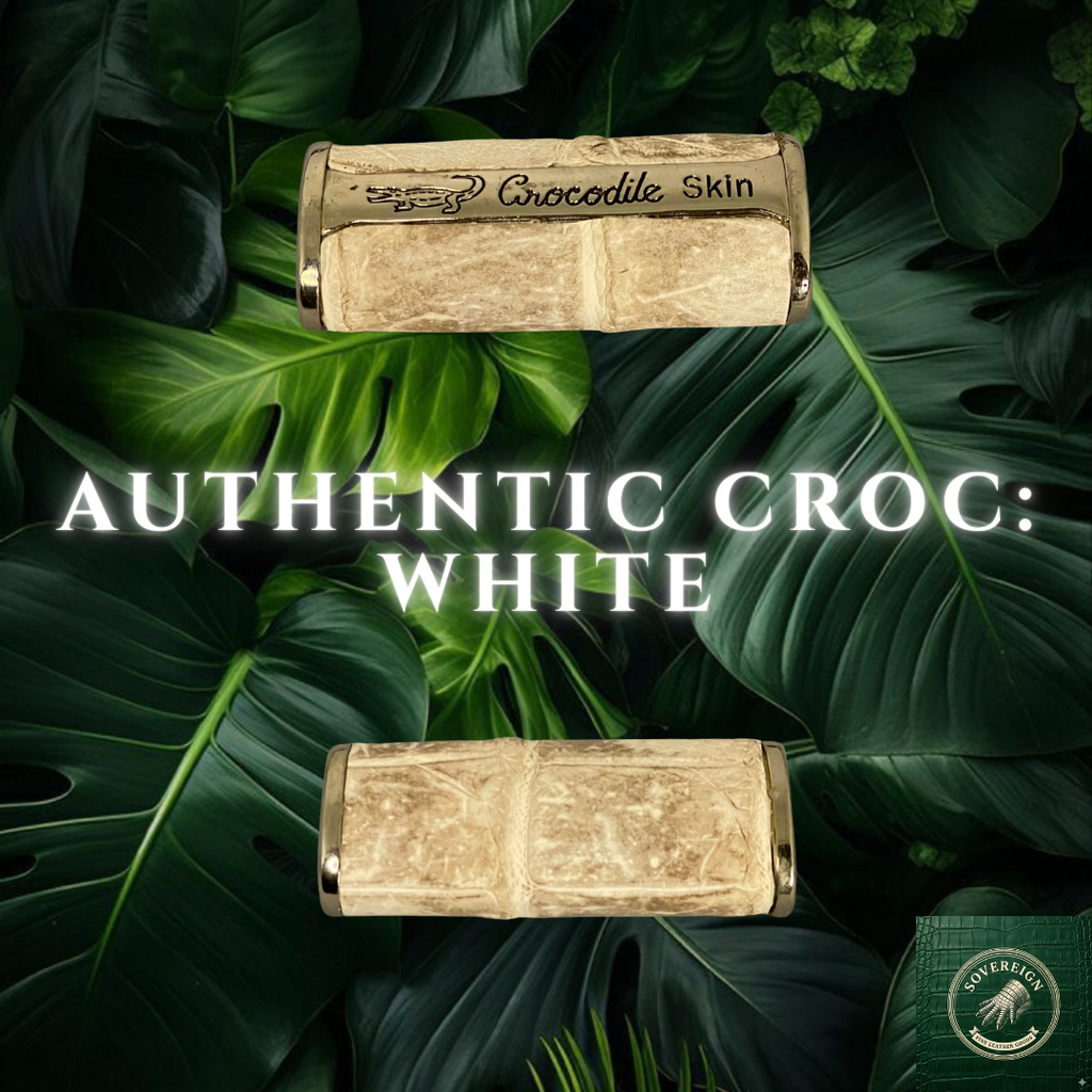 Sovereign Series | Authentic Crocodile Skin Lighter Sleeve