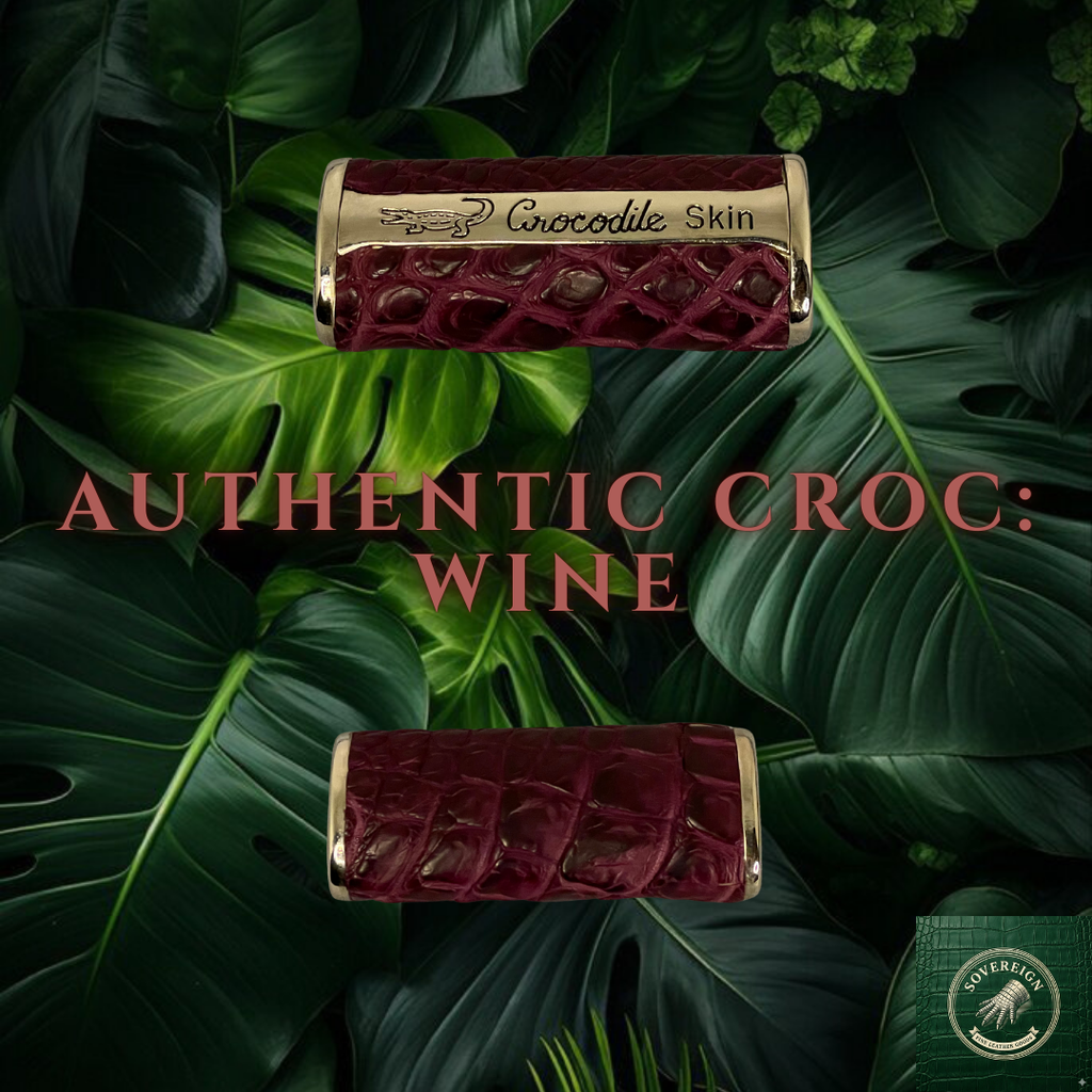 Sovereign Series | Authentic Crocodile Skin Lighter Sleeve