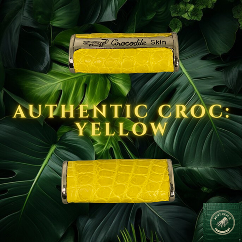Sovereign Series | Authentic Crocodile Skin Lighter Sleeve